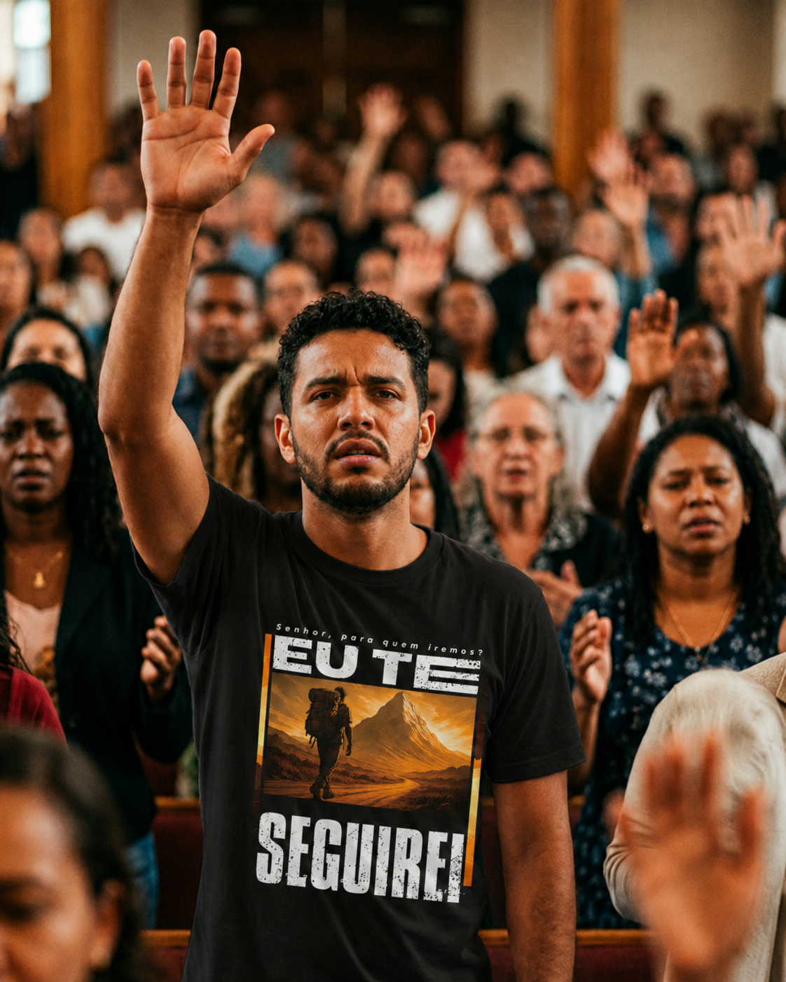 Adoração na igreja
